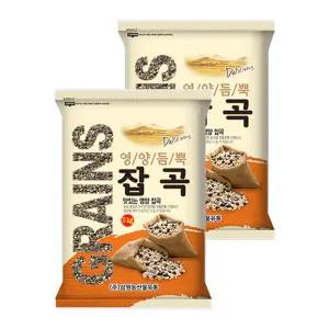 [삼원농산] 수입 검정찰보리 10kg (5kg/2개)