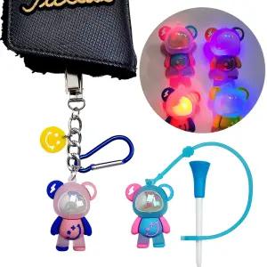 LED 반짝 베어 퍼터키퍼 골프티걸이 홀더 SET 골프티 83mm 필드용품 선물세트