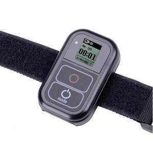 고프로 히어로 7, 6, 5, 4 세션 액세서리용 스마트 리모컨, LCD 디스플레이, 4, 3, 블랙