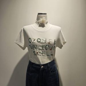 [롯데백화점]오조크 조개 레터링 라운드 반팔티셔츠 FOTMCTR565P