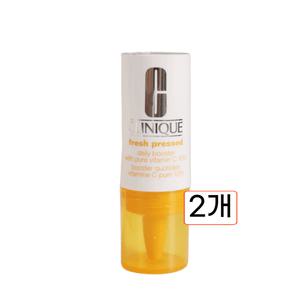 크리니크 프레쉬 프레스드 데일리 부스터 위드 퓨어 비타민C 8.5ml 2개