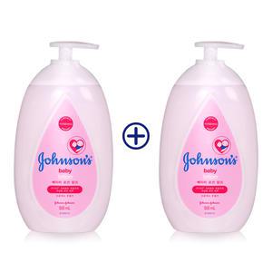 존슨즈 베이비 핑크 로션 500ml X 2개