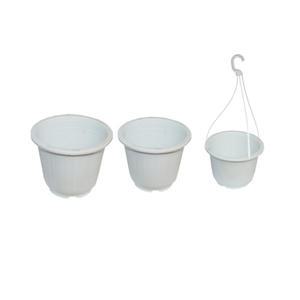 초화걸이분 4호(10개) 미니 플라스틱 다육이화분 분갈이화분