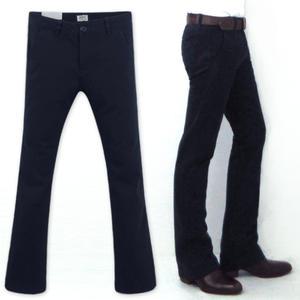 B1512 슬림 스판 부츠컷 면바지 남자바지 (28-34인치) - DENIMS
