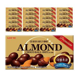 롯데제과 아몬드 초코볼 46G*20 | 2BOX