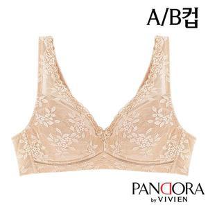 [비비안 판도라]노와이어 등살보정 레이스풀컵브라1종(PBR7087)