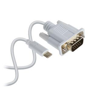 USB3.1 C타입 to VGA 컨버터 케이블 영상출력 노트북 모니터 PC