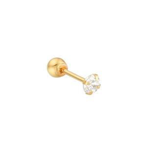 갤러리아 [골드팡] 14k 큐빅 피어싱 3mm