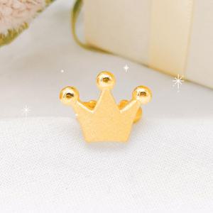 크라운 왕관 24K 순금 돌반지 백일반지 3.75g 1돈 한돈