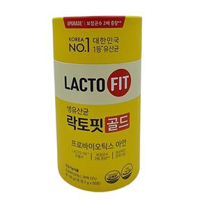락토핏 생유산균 골드 리뉴얼 2g x 50포 아연+보장균수2배