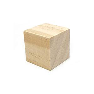 원목 우드 나무 사각 4cm 정사각형 큐브 주사위 받침대