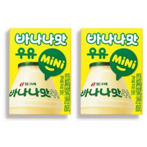 빙그레 바나나맛 우유 미니 120ml x 96개