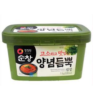 고소한 순창 쌈장1kg 양념 맛있는쌈장 쌈된장