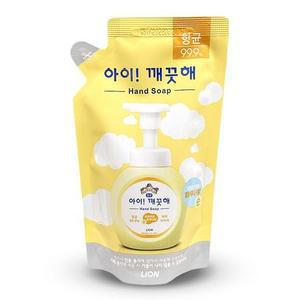 아이깨끗해 거품형 뽀송뽀송파우더향 리필 200ml