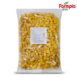 팜피아 냉동 아이스 스팀 고구마 2kg 15mm 큐브컷팅/식단/샐러드/도시락