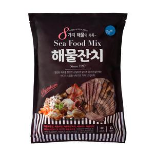 [소비기한 임박] 알찬해 해물잔치 8종 (국산 오징어 포함), 780g, 1개