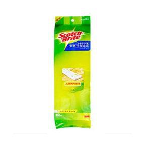 3M 스카치브라이트 정전기 청소포 대형 60매