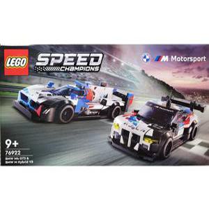 레고 스피드 챔피언 BMW M4 GT3와 BMW M 하이브리드 V8 레이스카 76922