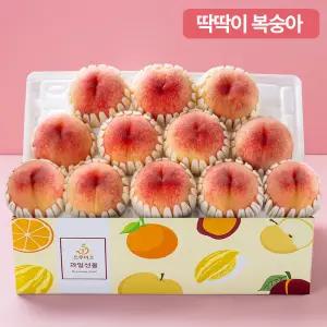 [프루미츠] 여름의 시작 노지 아삭이 복숭아 4kg(16-18과) 중대과