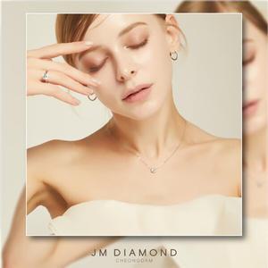 [JM DIAMOND] 18K 랩다이아몬드 1캐럿 목걸이