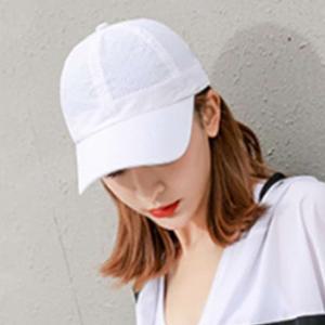 여자 시원한 메쉬캡 무지 스포츠볼캡 여름용 러닝