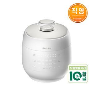 쿠첸 그레인 10인용 올스테인리스 IH전기압력밥솥 CRT-UPDS1070W