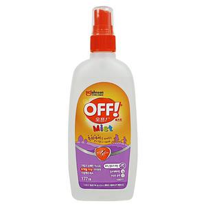 키즈 모기기피제 OFF 오프 미스트 177ml 1개 진드기기피제