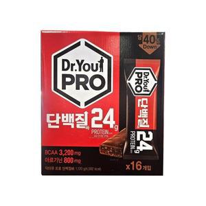 닥터유 프로틴 프로 단백질바 70g X 16개 1박스