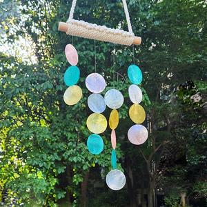 정인아트 자개모빌 마크라메 DIY 만들기 1인set (자개 색상랜덤)