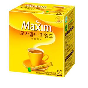 맥심 모카골드 마일드 커피믹스 스틱 12g 50개입 6개