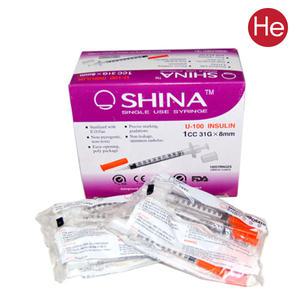 신아 인슐린 주사기 1cc 31g 8mm 당뇨주사기 1ml