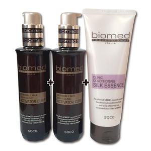 바이오메드 맥스샤이니 액티베이터 큐어 헤어에센스 120ml+120ml