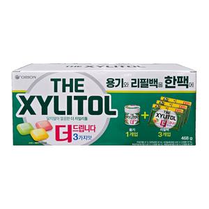 .오리온 자일리톨 (용기+리필) 468g