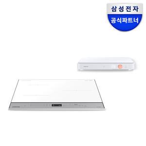 삼성전자 비스포크 3구 인덕션 빌트인+ 더 플레이트 1구 (NZ63D650AXE + NZ31DG200CF)