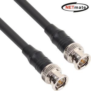 강원전자 넷메이트 NMC-HFBTB10 5C-HFBT BNC-BNC 광대역 동축 케이블(연동선/4합/75Ω) 10m