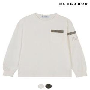 남자 16수 싱글 루즈핏 밀리터리 긴팔 라운드넥 티셔츠(B251TS324P)