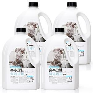 순수크린 액체세제 2.5L X 4개  액체세탁세제