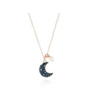 스와로브스키 5671585 Sublima Luna 달 진주 목걸이 타임메카