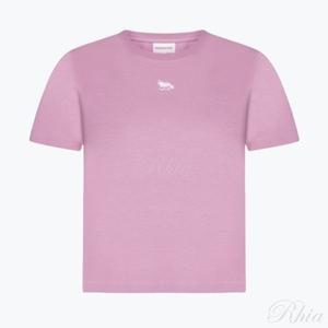 메종키츠네 베이비 폭스 패치 티셔츠 MW00105KJ0008 P527