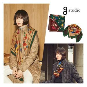 지스튜디오 론칭가 139,000원 울실크 양면 스카프 683440