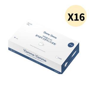 꼼마꼼마 산뜻 KF-AD 마스크 중형 흰색 추천 50매 X16