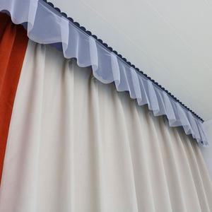 커튼헤드 빛가림 상단 암막 레이스 커튼 천장 가림막 가리개 250cm
