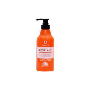 비러브 코스플랜트 선크림 500ml SPF50+PA+++ /백탁없는 온가족 대용량 썬크림 펌프형