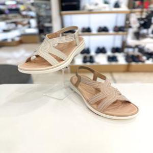 [탠디]경량 핫픽스 스트랩 여성샌들 X2HI40IZ34 BEIGE IVORY 1DA