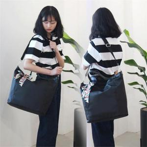 [라일리] Rly 심플한 깔끔 스카프 쇼퍼백 에코백 크로스백 가방  9926867)