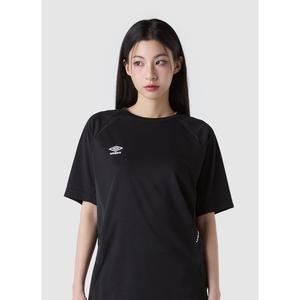 엄브로 반팔 티셔츠 반팔티 커플 남녀공용 PTR 필드트레이닝 메쉬 풋볼 UQ221SRS51BLK