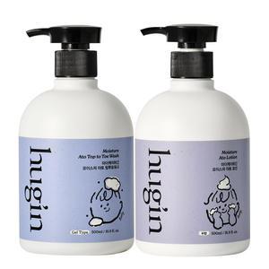 마더케이 허긴 유아용 올인원 아토 탑투토워시 500ml + 아토 로션 500ml 세트