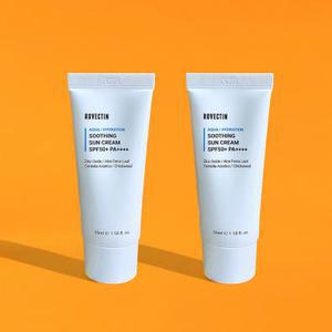 로벡틴 아쿠아 수딩 선크림 35ml+35ml 무기자차 더블기획 (AD)