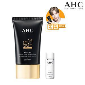 AHC 마스터즈 아쿠아 리치 선크림 50ml+(GIFT)클렌징오일 20ml