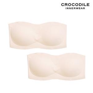 [크로커다일] 감탄브라 퓨징 오프숄더 브라2종 라이트베이지 CDWBR5N25_2